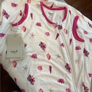 Kyte Baby 0.5 Large Sleep Sack in Pink Seashell Print